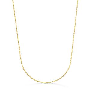 18K CADENA ORO AMARILLO ROLO MACIZA ANCHO: 1,2MM LARGO: 40CM