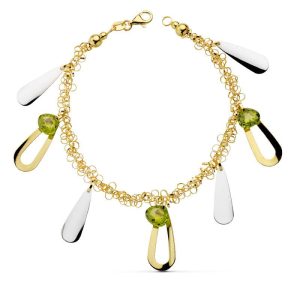 18K PULSERA BICOLOR FETICHES 19C